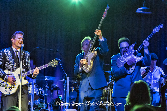 Chris Isaak performing at the Birchmere August 27, 2018